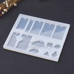 Rectangle Keychain Mould – Diy Crafts