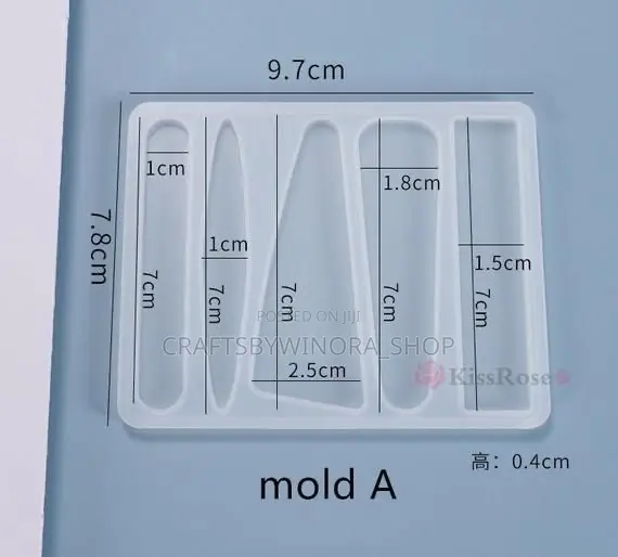 Hairpin Mould – Multi-Shape, Diy Keychains