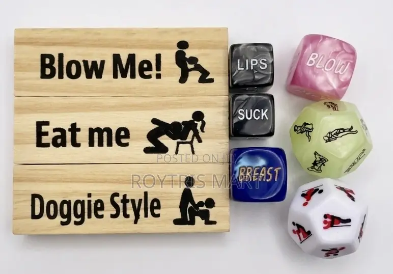Adult Jenga and Sex Dice