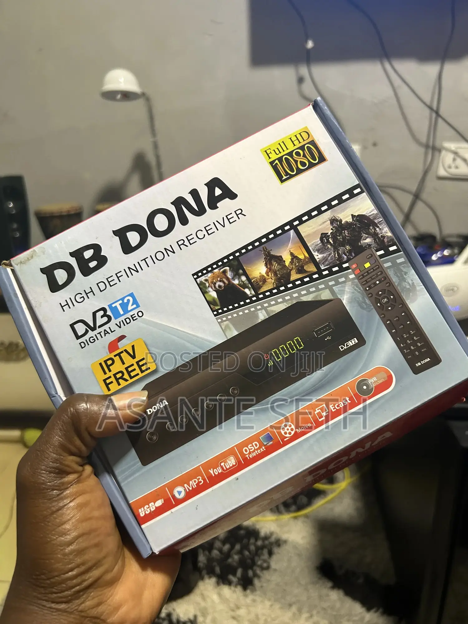 T2 Decoder for Cool Price Just Connect Your Antenna /Free Air Station