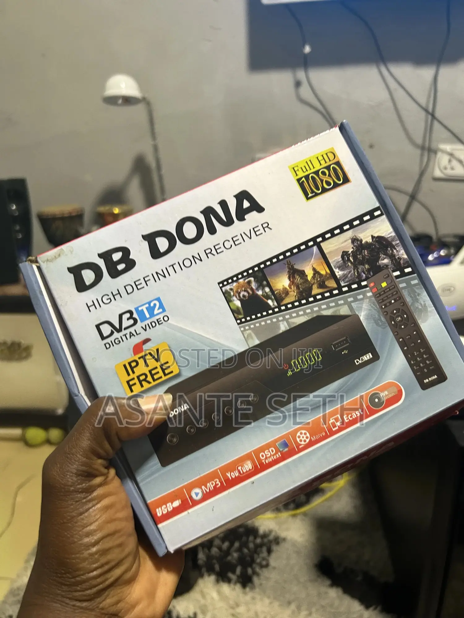 T2 Decoder for Cool Price Just Connect Your Antenna /Free Air Station