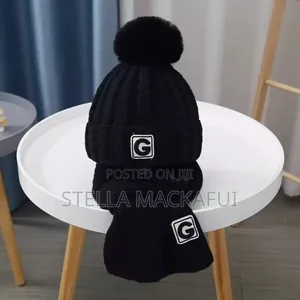 Winter Hats With Scarfs For Children