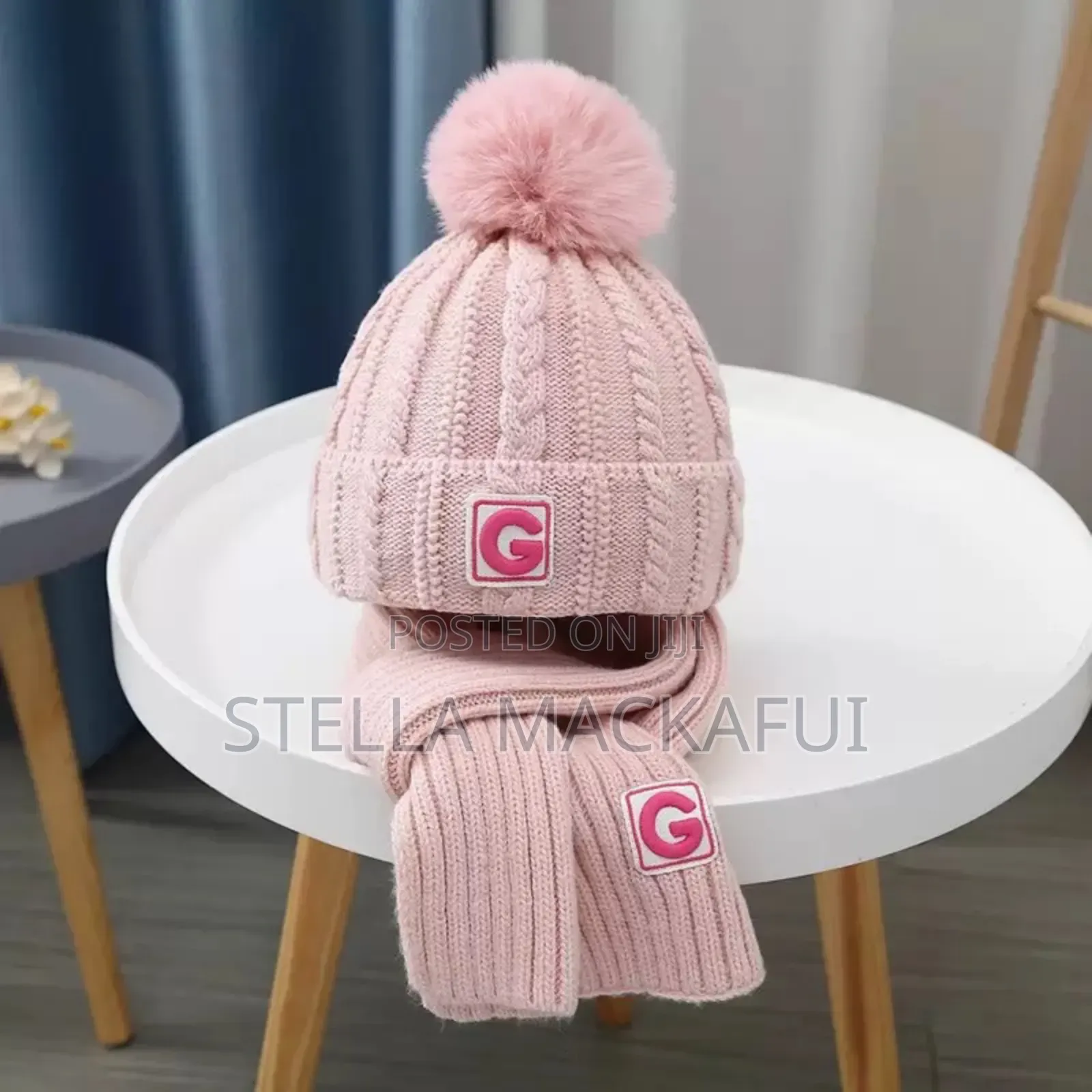Winter Hats With Scarfs For Children