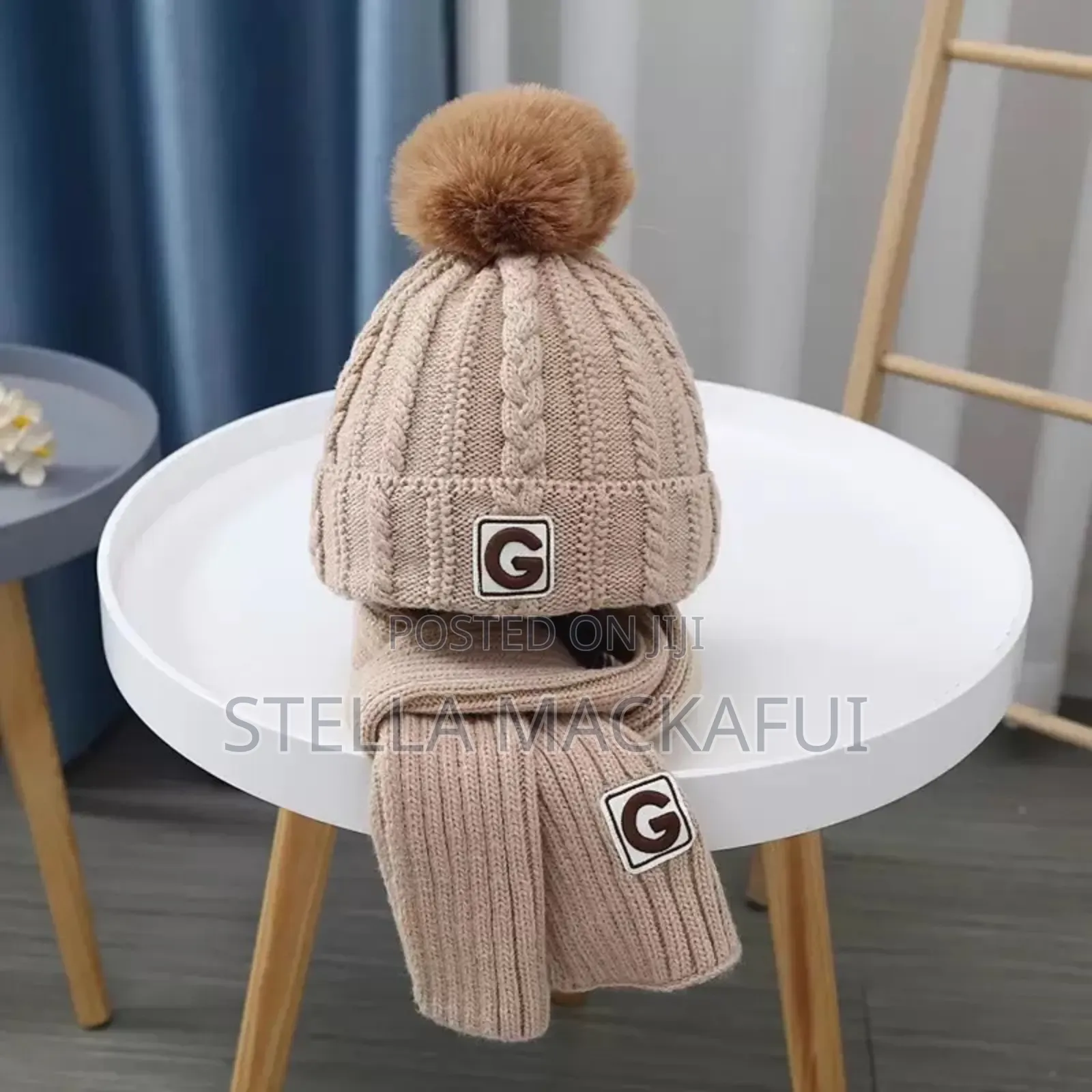 Winter Hats With Scarfs For Children