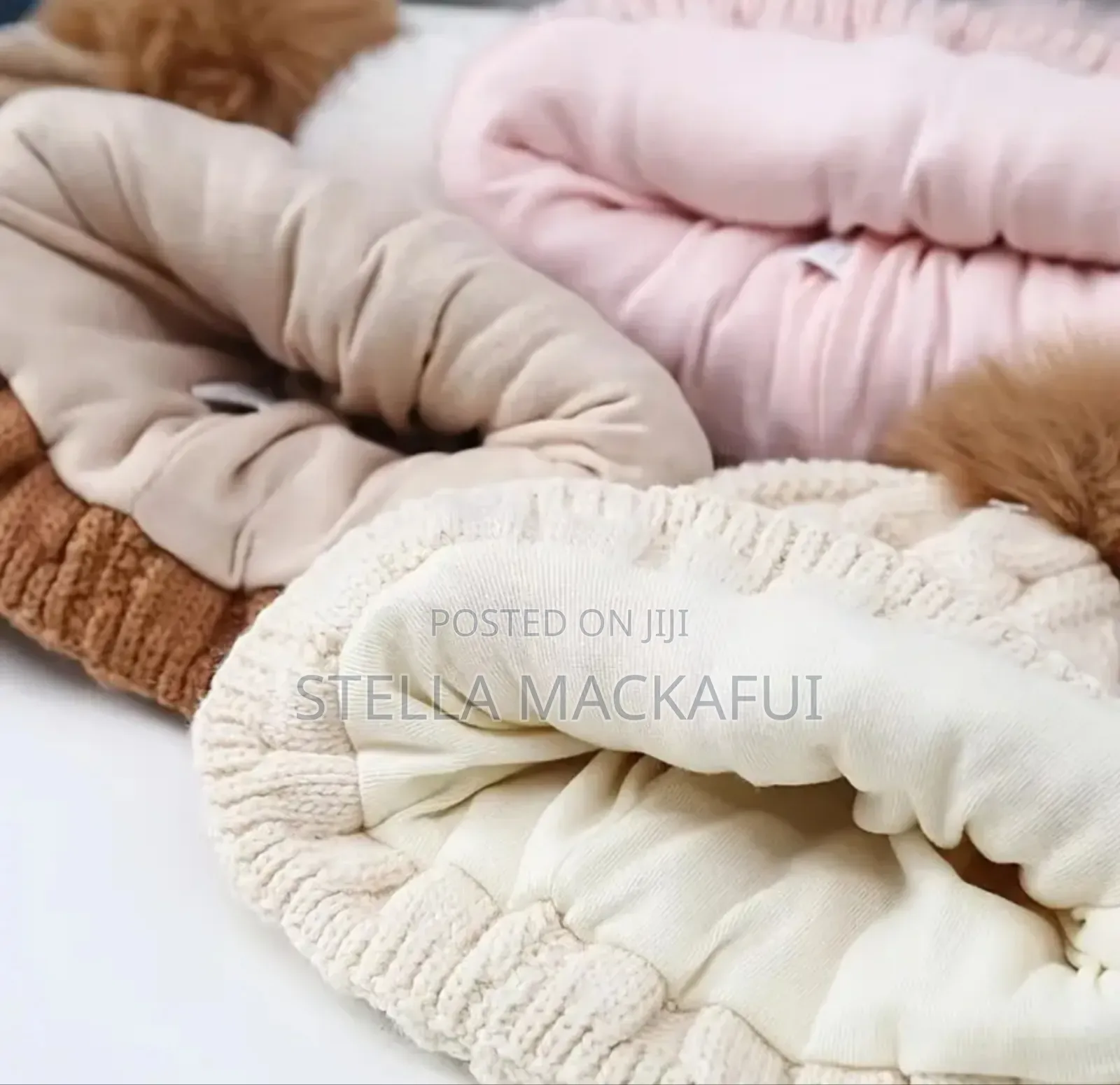 Winter Hats With Scarfs For Children