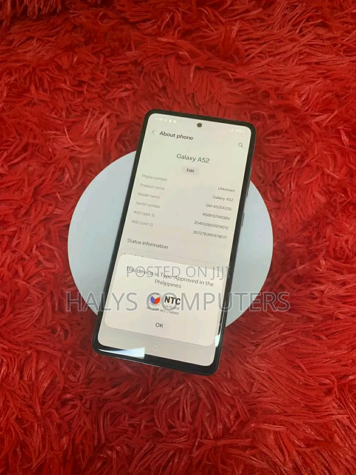 Samsung Galaxy A52 128 GB White