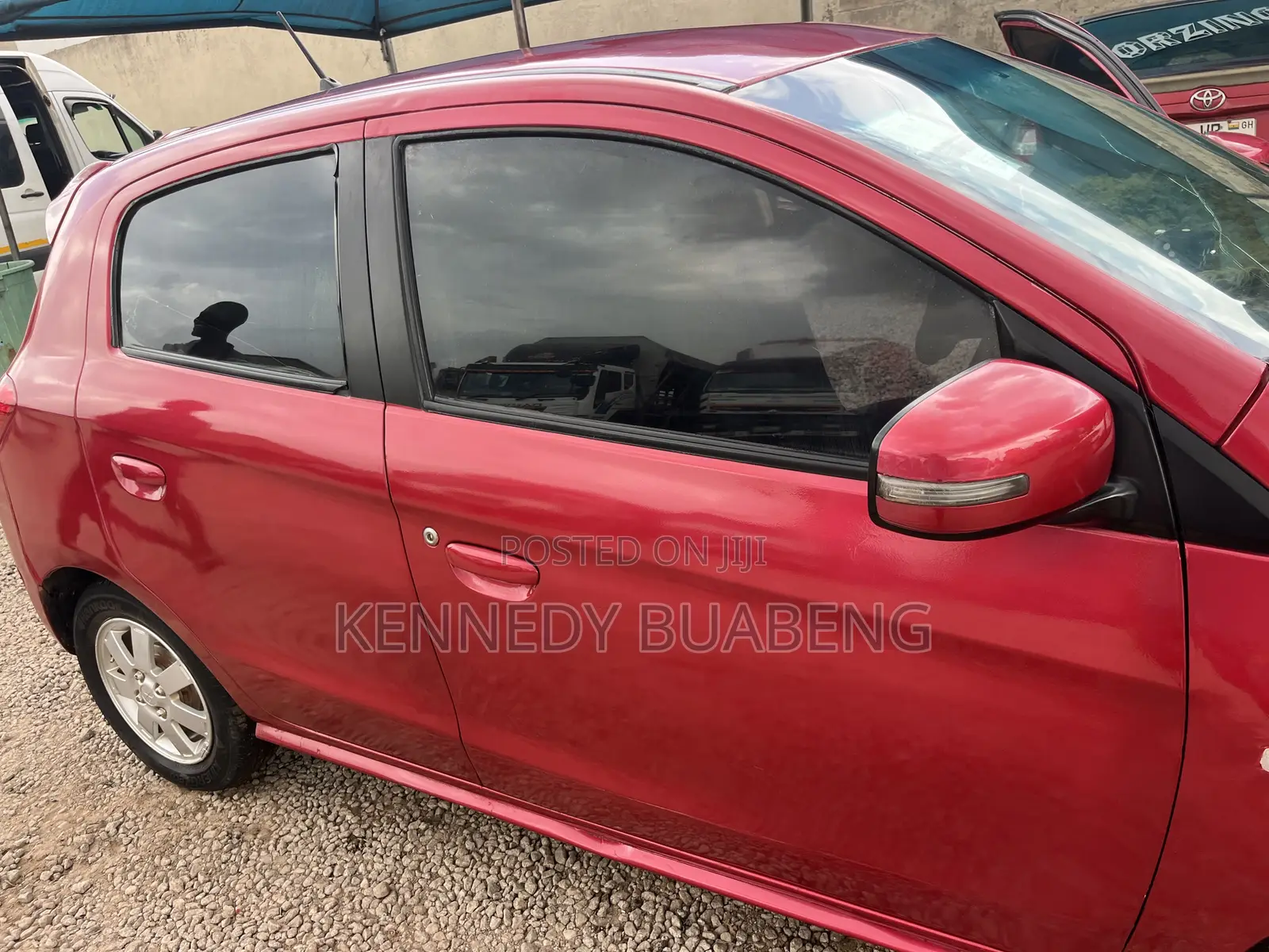 Mitsubishi Mirage ES 4dr Hatchback (1.2L 3cyl 5M) 2015 Red