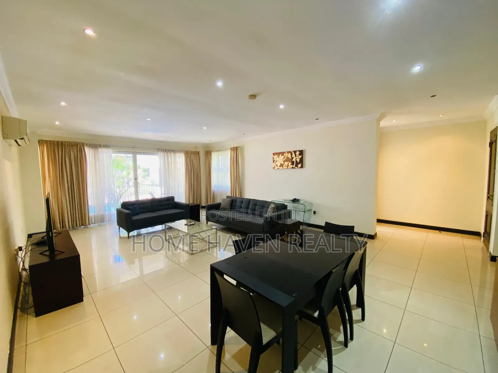 Furnished 3bdrm Apartment in Airport Residentials for rent