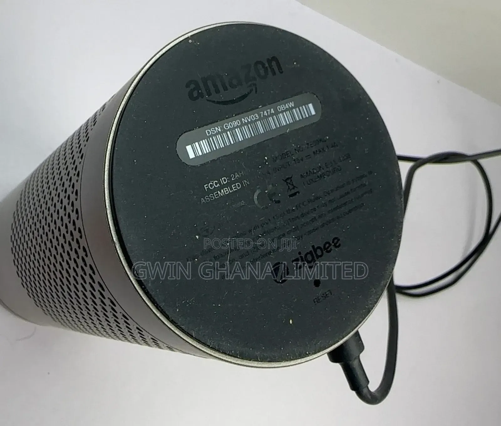 Amazon Ze39kl Echo Plus Bluetooth Alexa Speaker 1st Generationblack