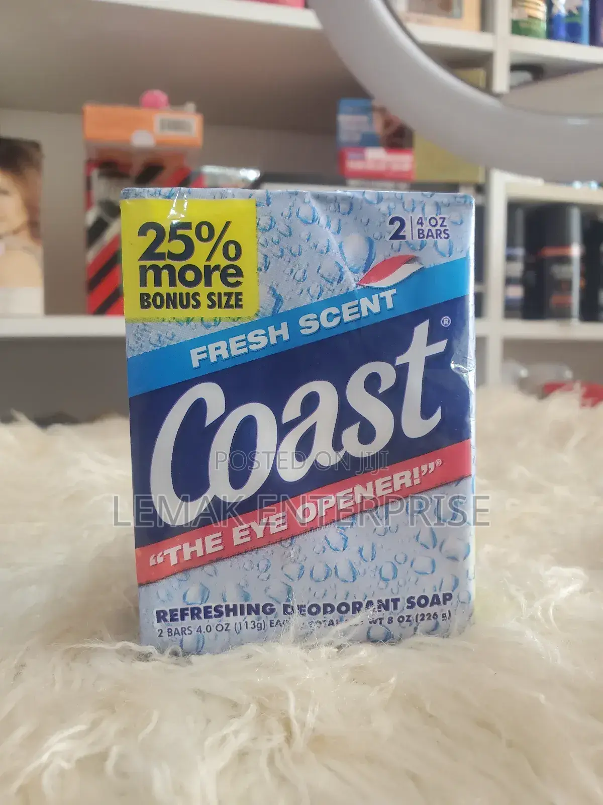 Fresh Scent Coast Deodorant Soap
