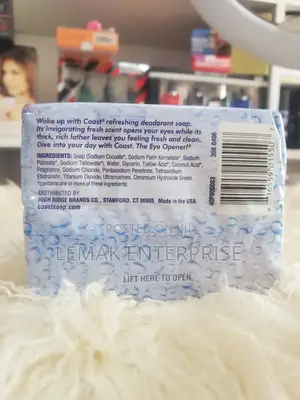 Fresh Scent Coast Deodorant Soap