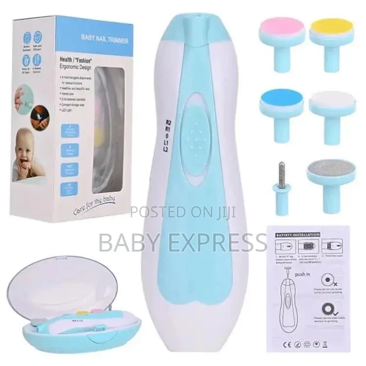 Electric Baby Nail Trimmer – Safe Gentle Nail Care for Newborns