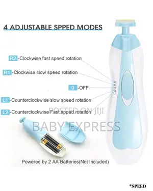 Electric Baby Nail Trimmer – Safe Gentle Nail Care for Newborns