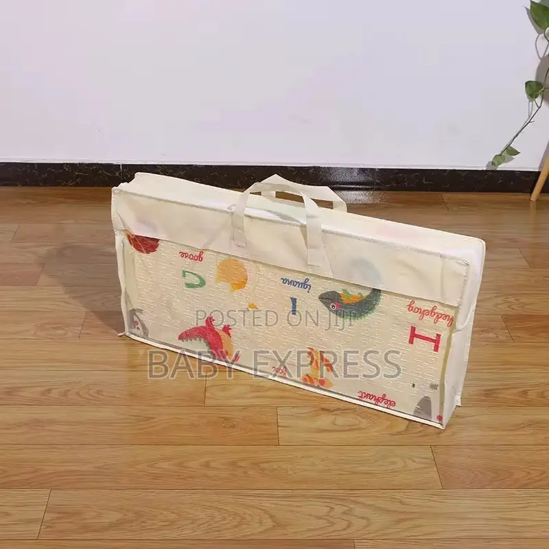 Large Foldable Baby Playmat Xpe Foam Crawling Mat - Double-Sided