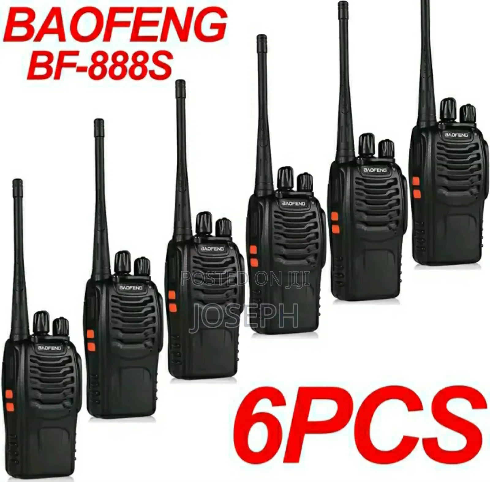 6pcs Long Distance Walkie Talkie