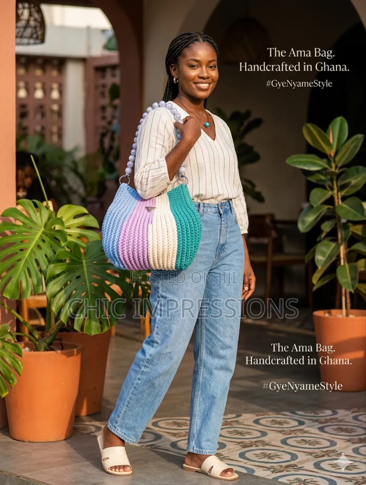 Sleek Crochet Bag