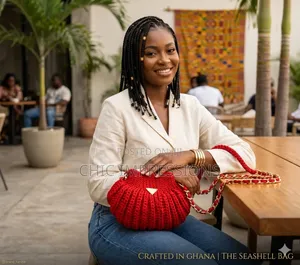 Lush Red Crochet Bag