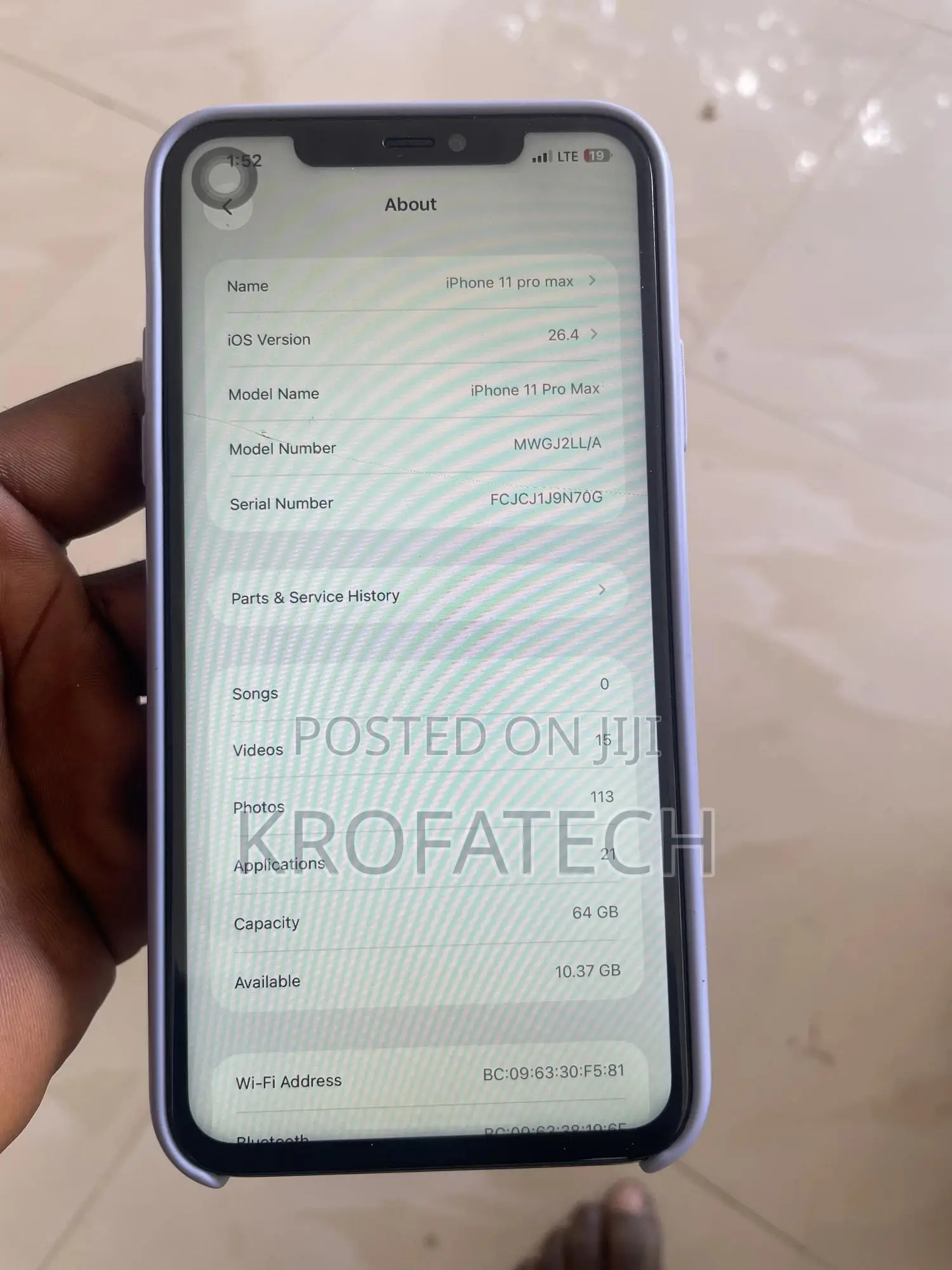 Apple iPhone 11 64 GB Gray