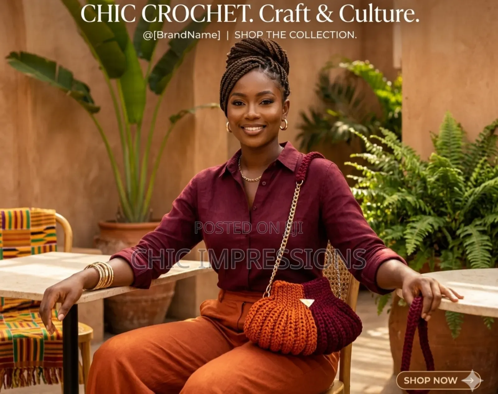 Ohemaa Crochet Bag