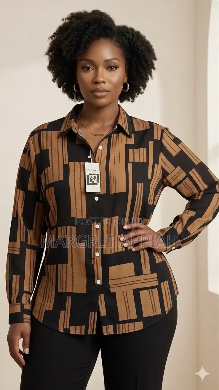 Geometric Pattern Shirt