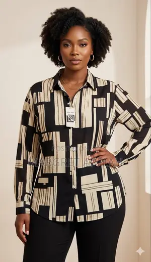 Geometric Pattern Shirt