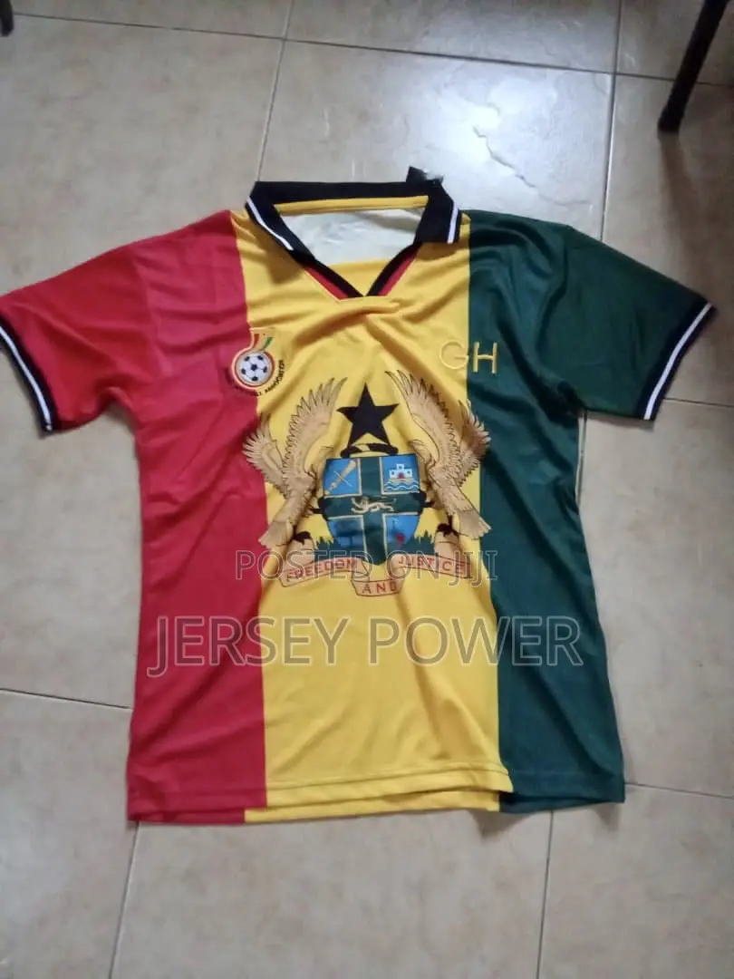 Ghana Jersey (Big Coat of Arms)