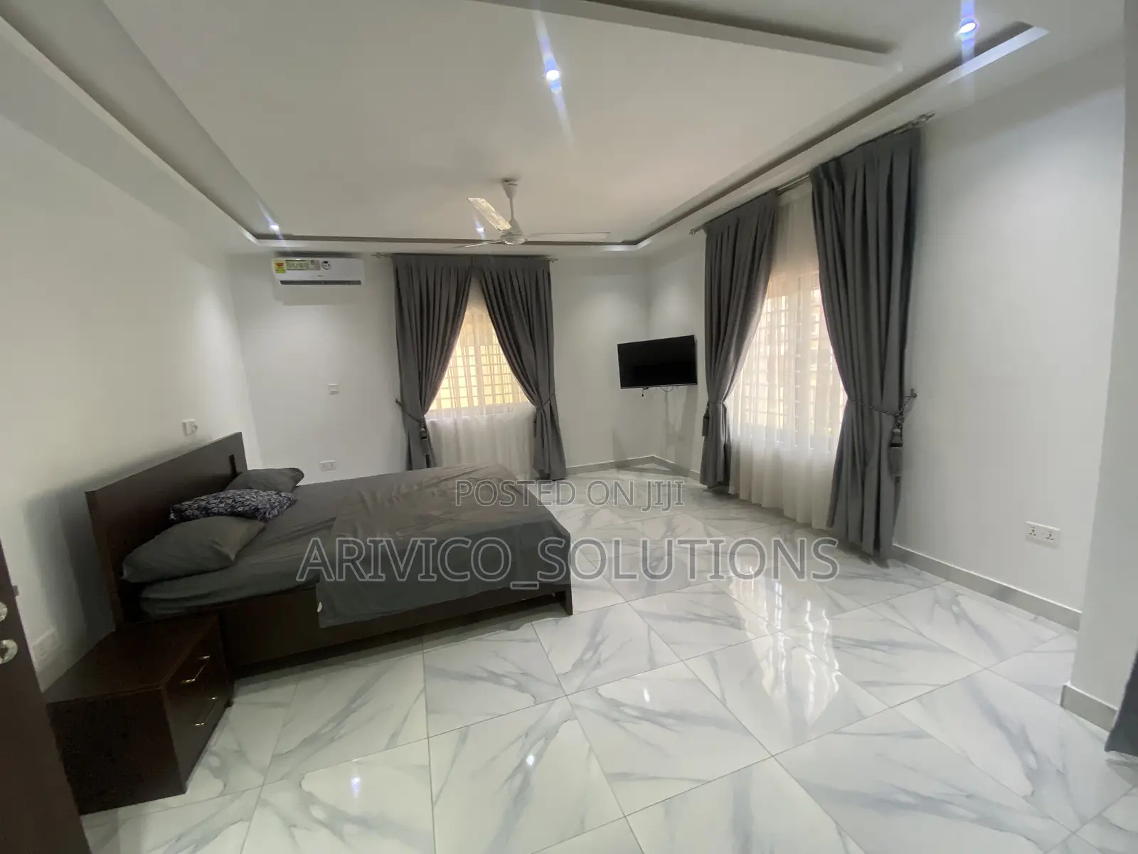 Furnished 4bdrm House in American House, Accra Metropolitan for rent