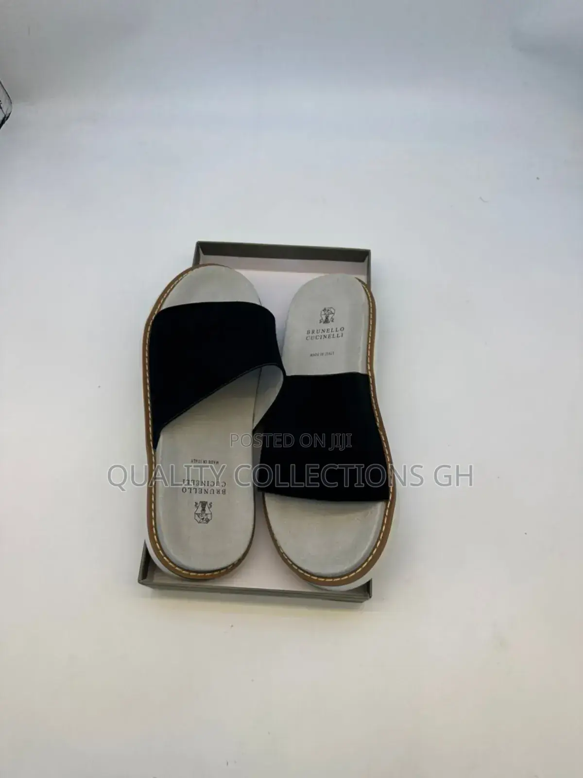 Brunello Cucinelli Black Suede