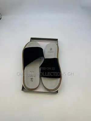Brunello Cucinelli Black Suede