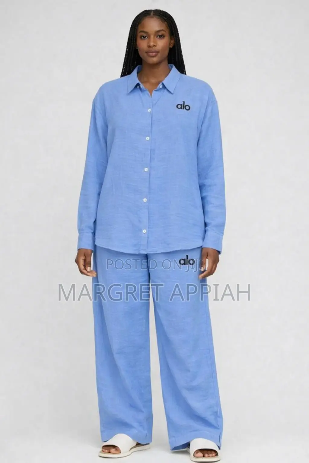 Alo Linen Top and Down