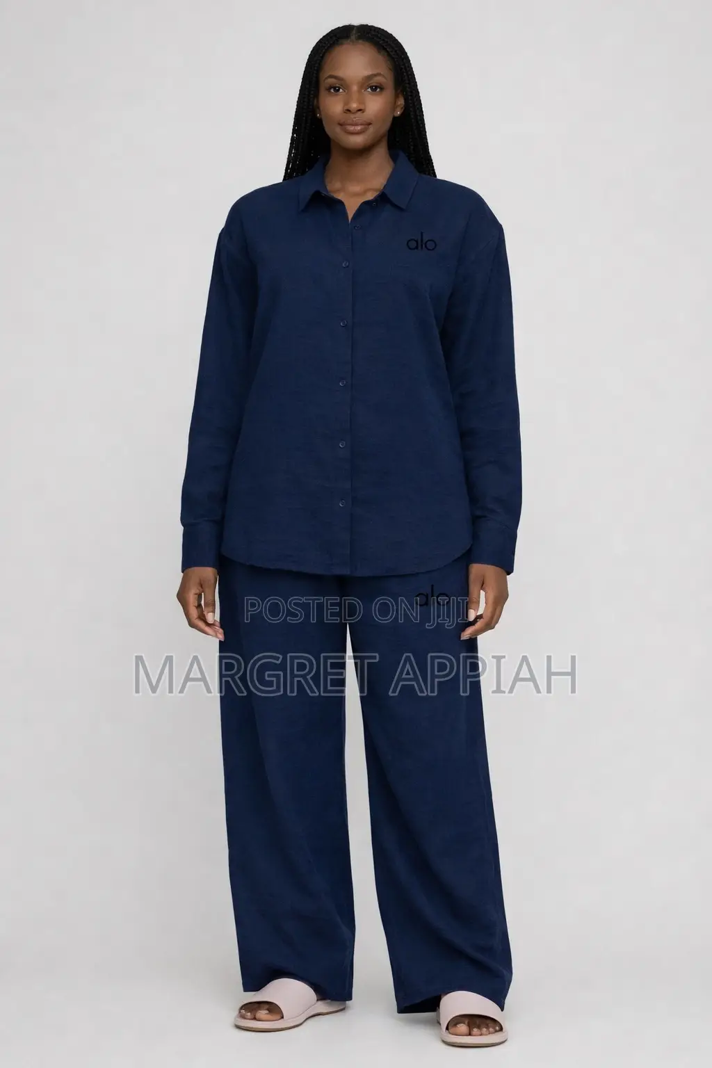 Alo Linen Top and Down