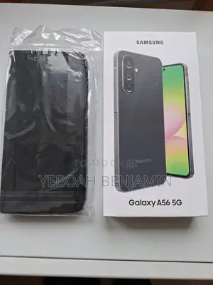 New Samsung Galaxy A56 256 GB Black