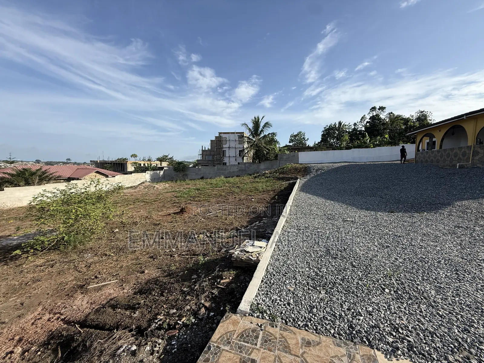 100/125 Plot for Sale at Peduase Kitase