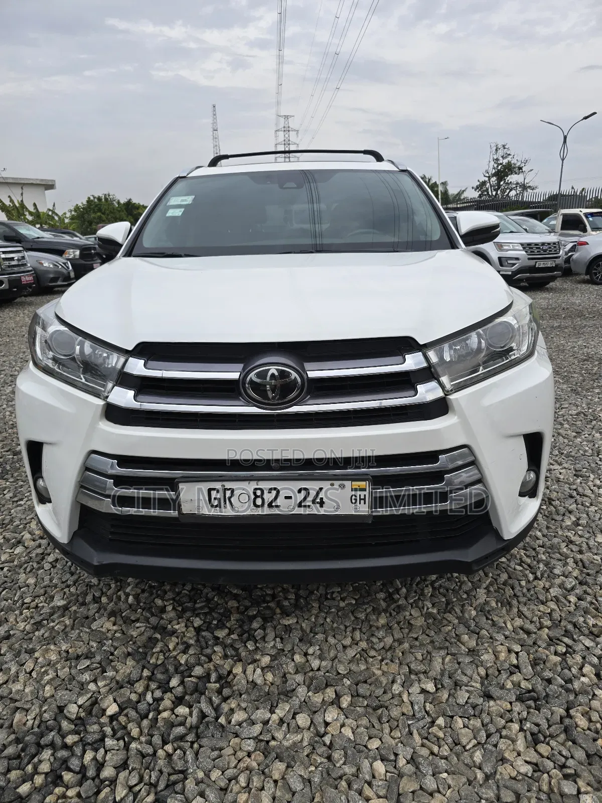 Toyota Highlander Limited 4x4 V6 (3.5L 6cyl 8A) 2017 White