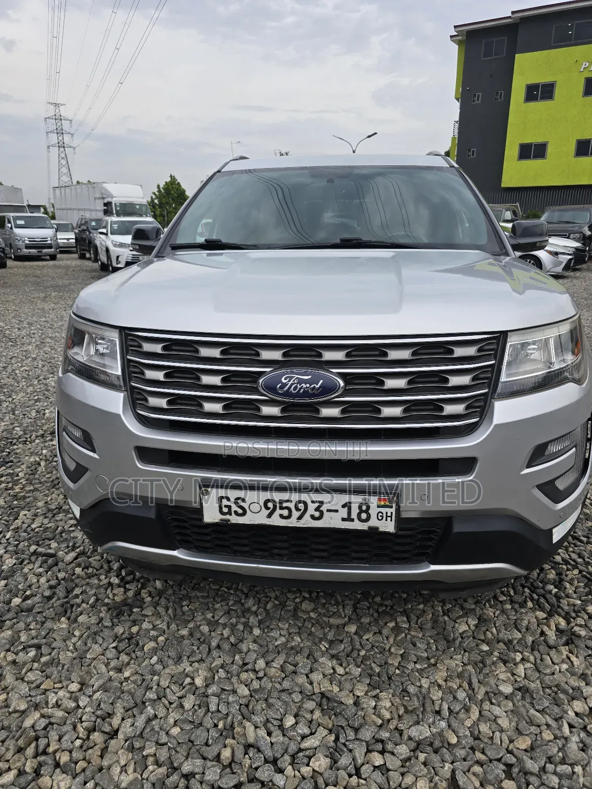 Ford Explorer XLT 4dr FWD (2.3L 4cyl 6A) 2017 Silver