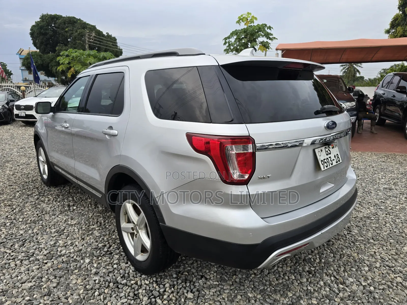 Ford Explorer XLT 4dr FWD (2.3L 4cyl 6A) 2017 Silver