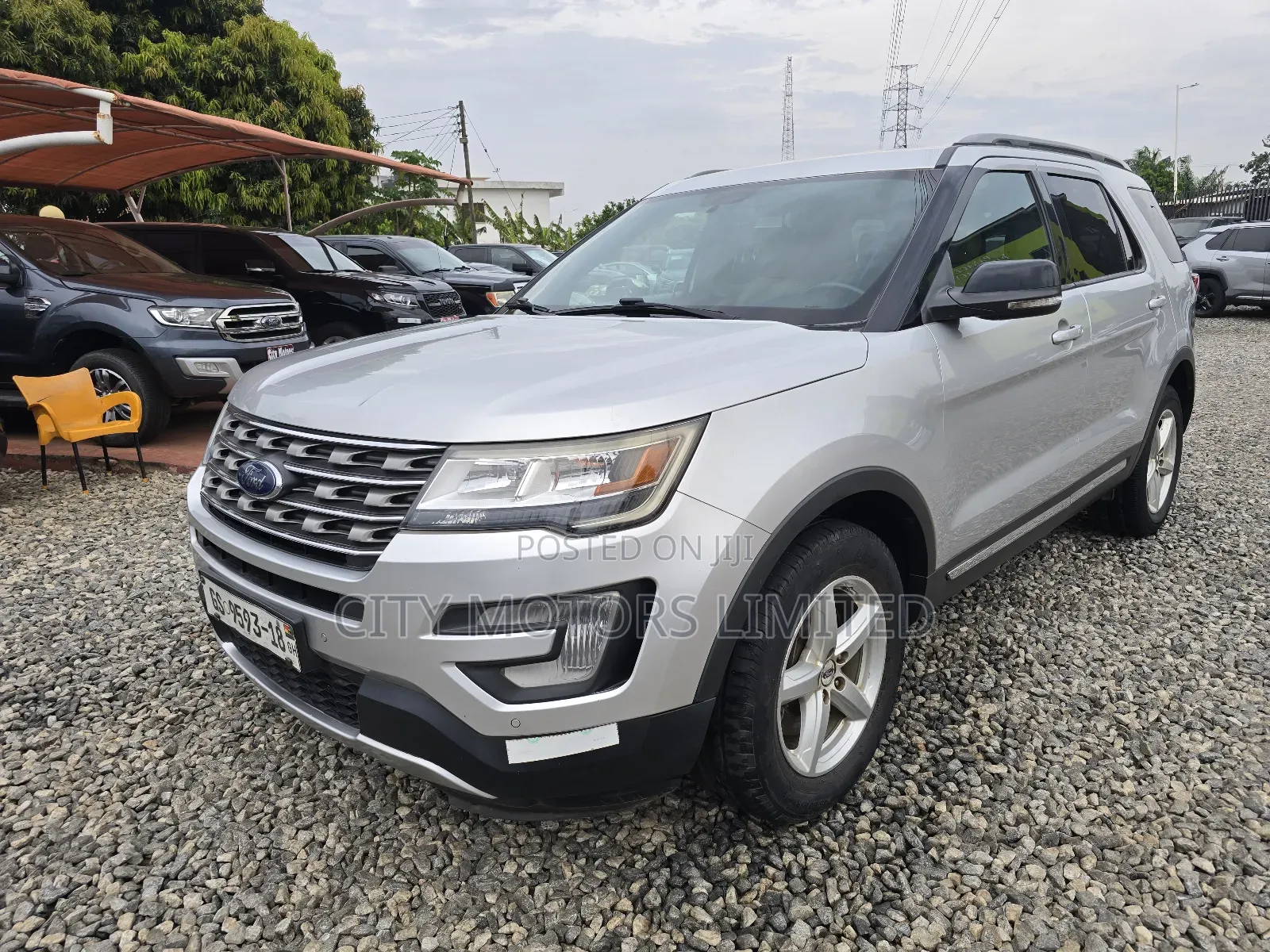 Ford Explorer XLT 4dr FWD (2.3L 4cyl 6A) 2017 Silver