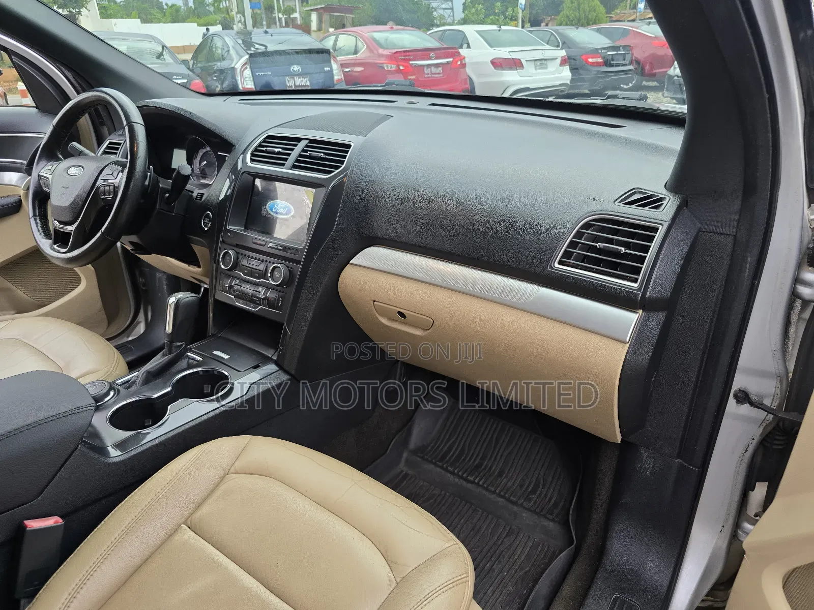 Ford Explorer XLT 4dr FWD (2.3L 4cyl 6A) 2017 Silver