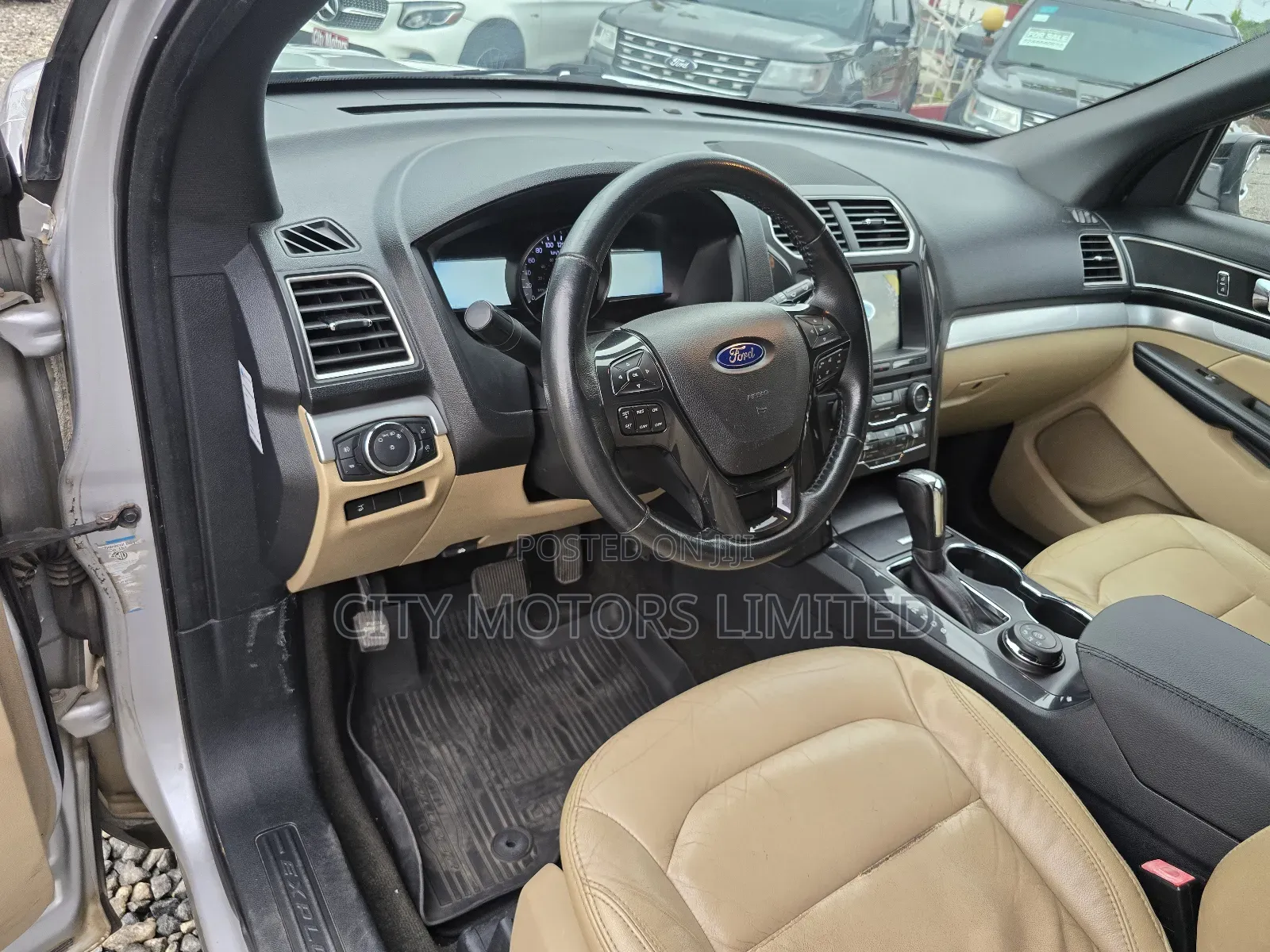 Ford Explorer XLT 4dr FWD (2.3L 4cyl 6A) 2017 Silver