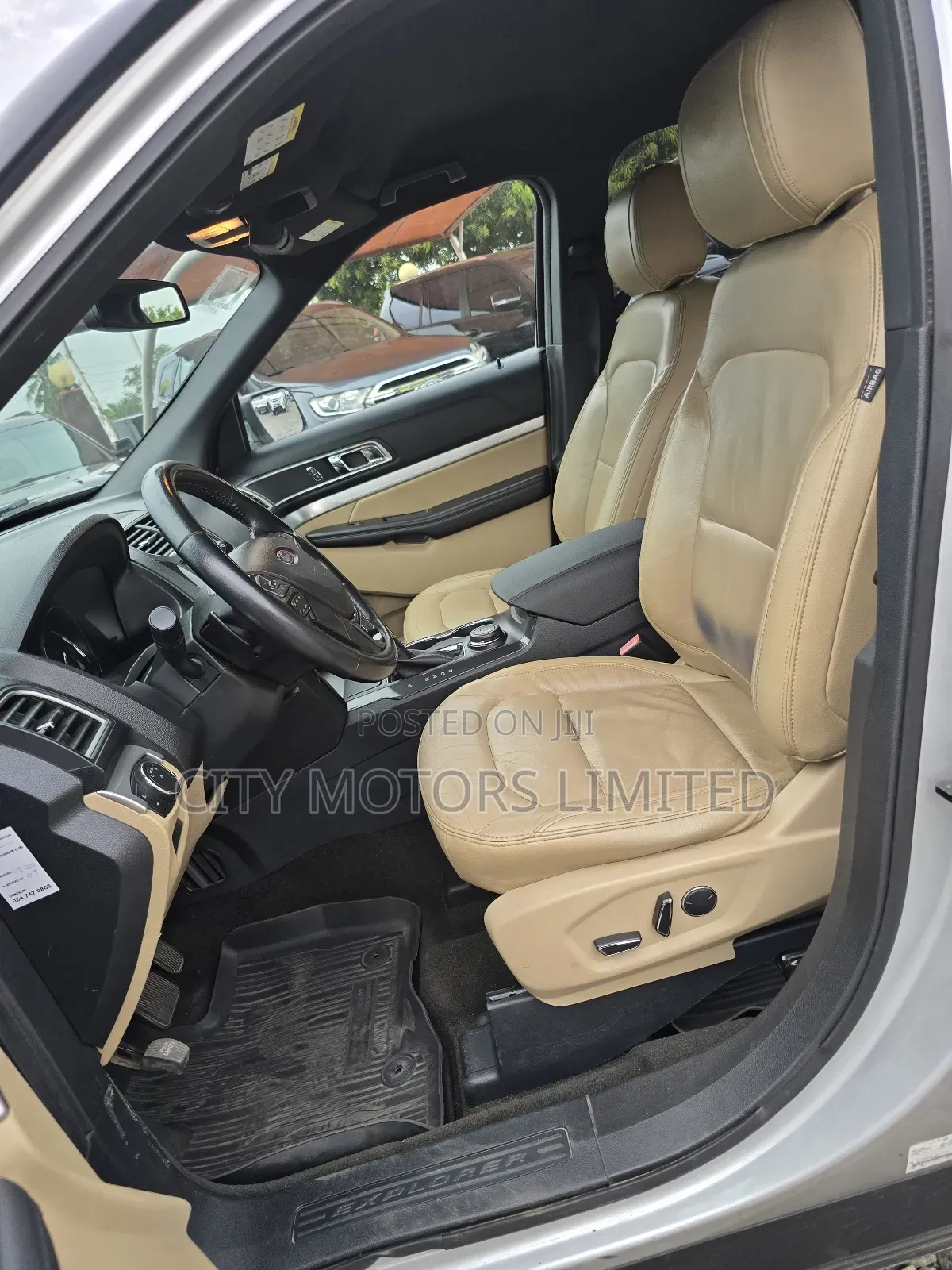 Ford Explorer XLT 4dr FWD (2.3L 4cyl 6A) 2017 Silver