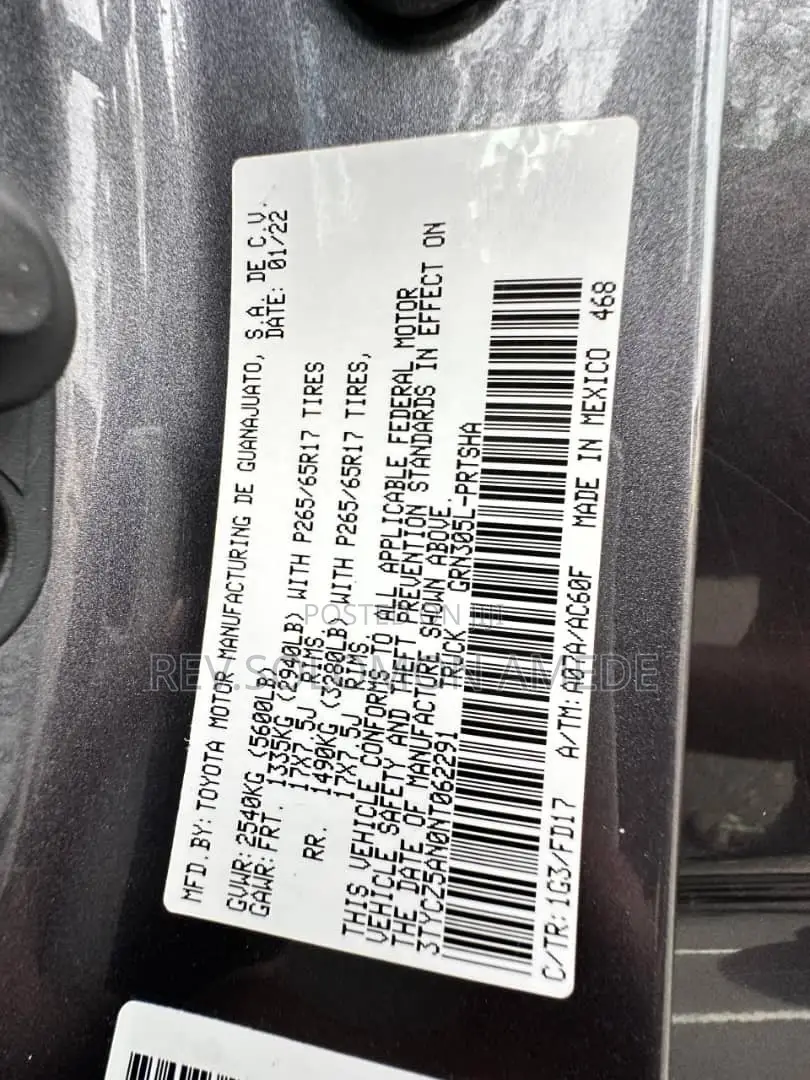 Toyota Tacoma TRD Sport 2022 Gray