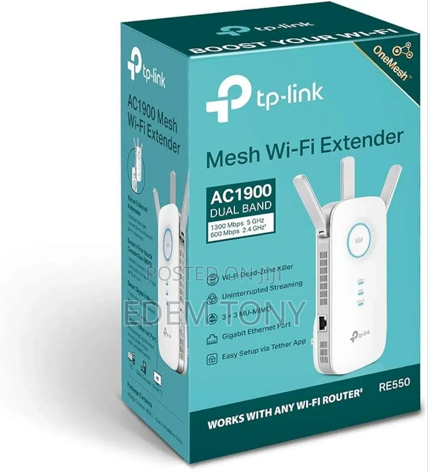 Tp-Link Re550 Ac1900 Wi-Fi Range Extender