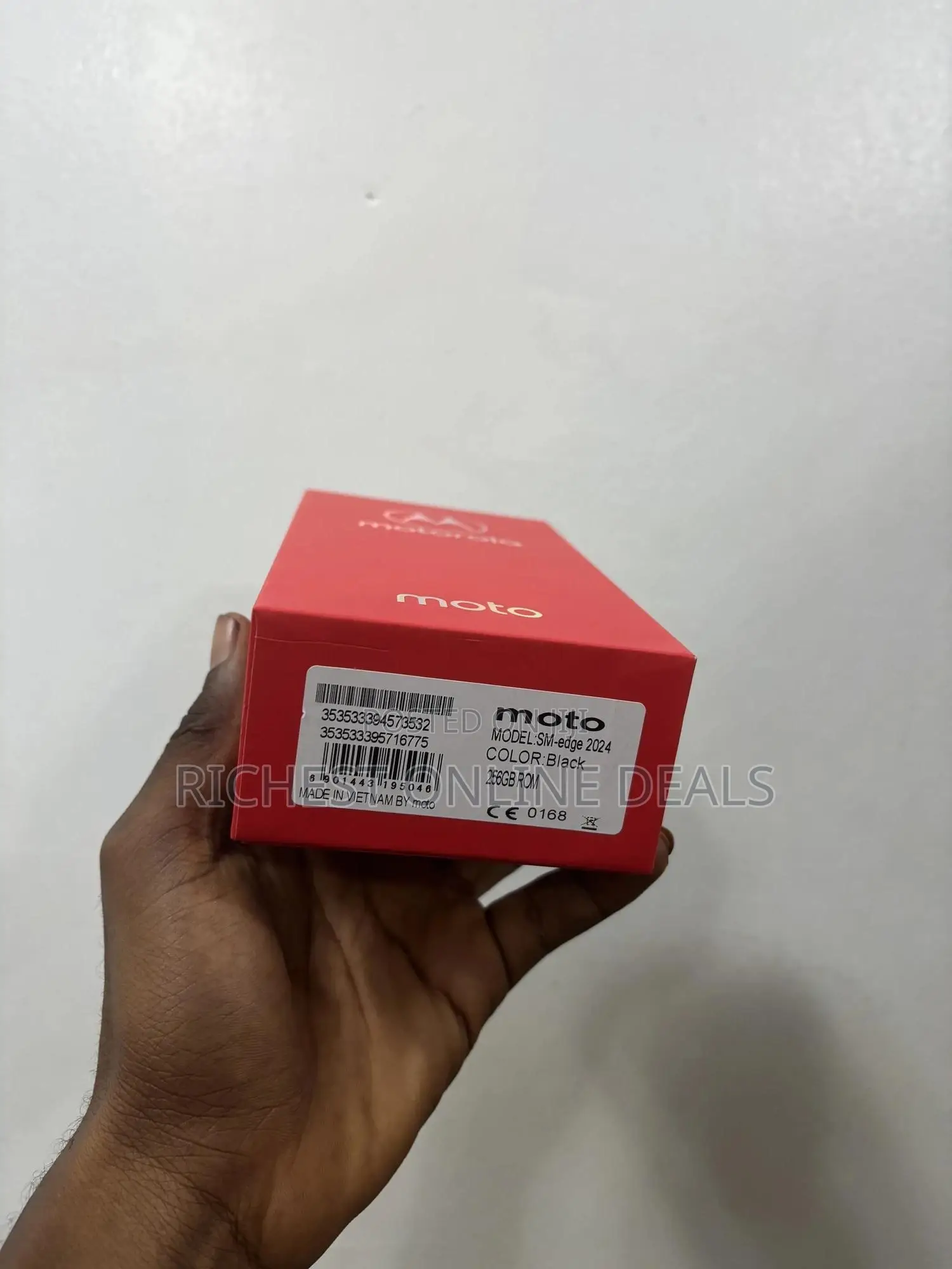 New Motorola Edge (2024) 256 GB Black
