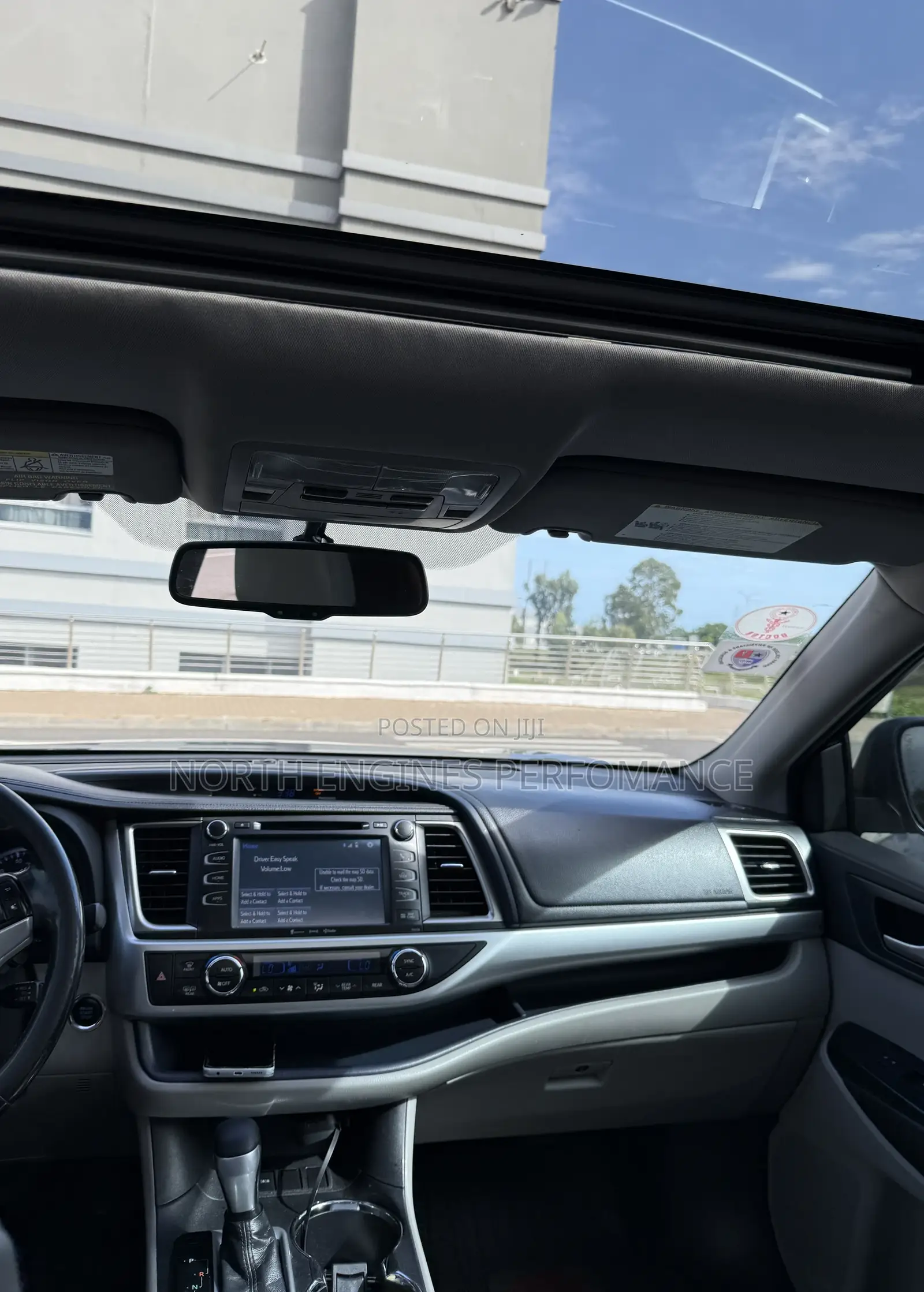 Toyota Highlander XLE V6 4x4 (3.5L 6cyl 6A) 2016 Gray