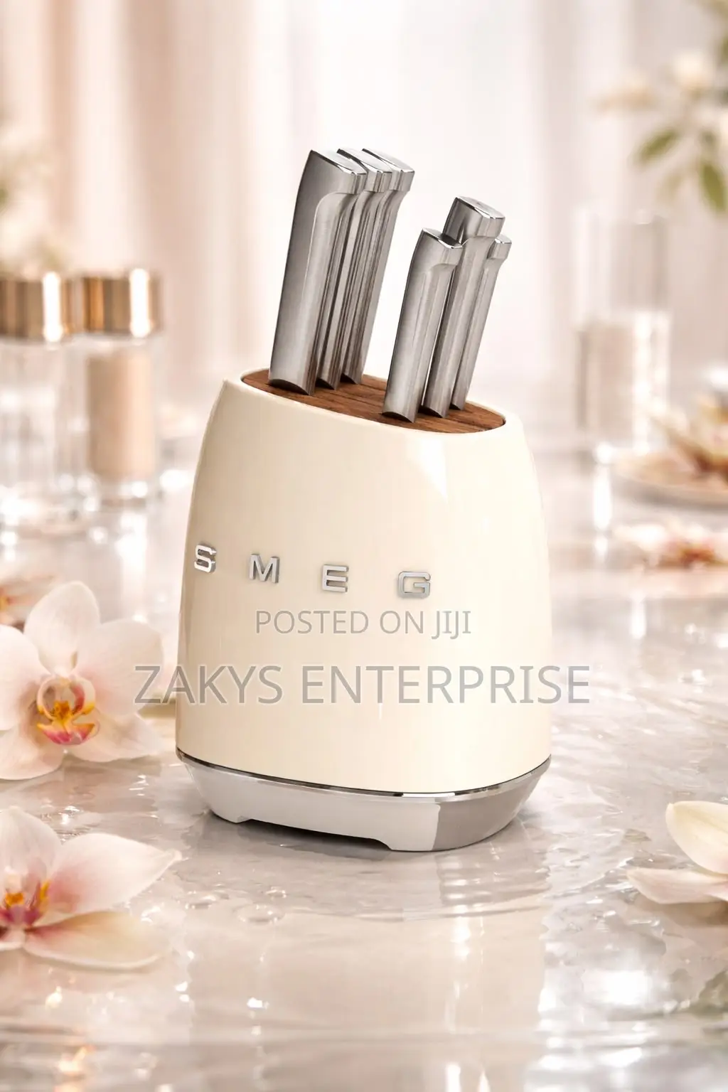 Smeg Stainless Steel Knives Set