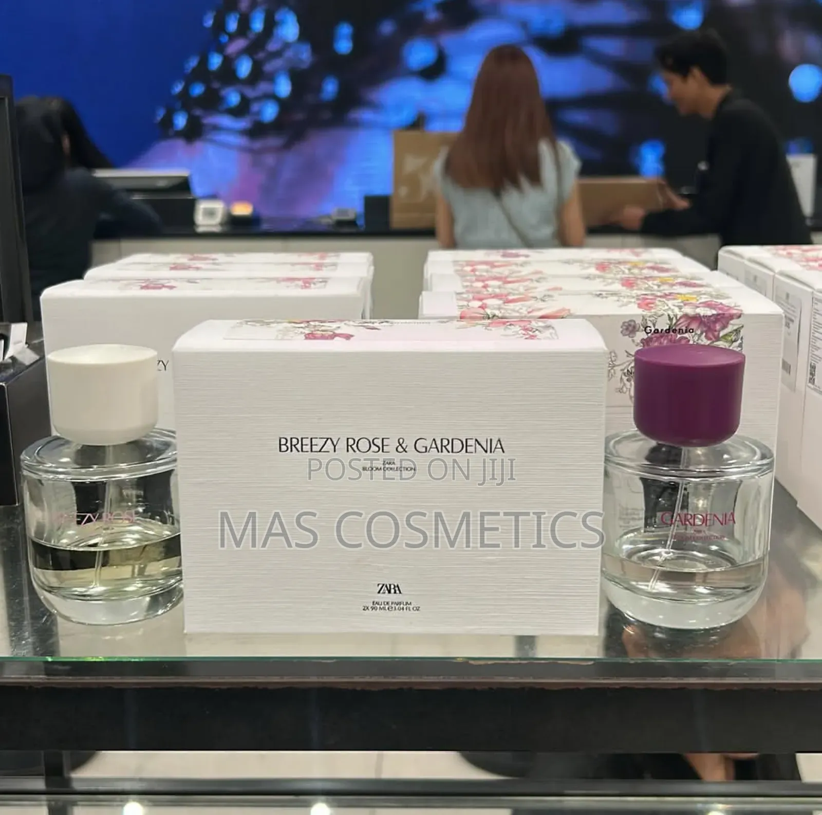 Zara Breezy Rose Gardenia Edp 90ml*2