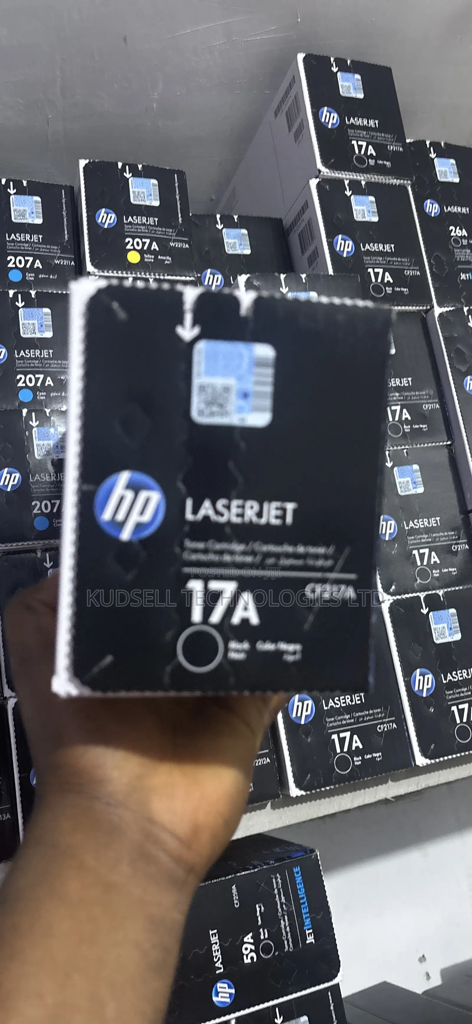 Hp 17a (Cf217a) Black Original Laserjet Toner Cartridge