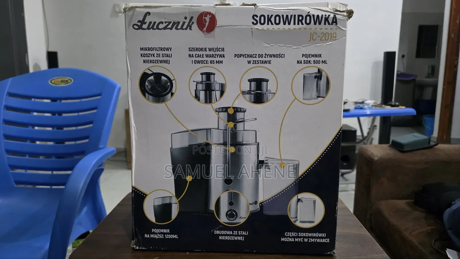 Centrifugal Juicer 600w
