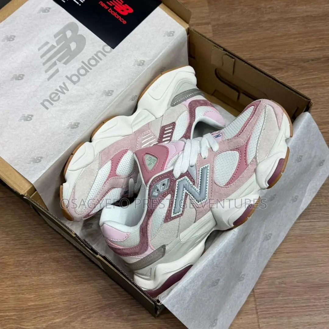 Quality New Balance 9060 (Pink/White Colorway).
