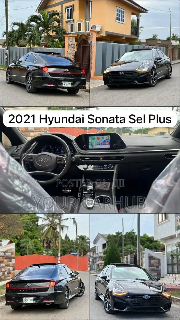 Hyundai Sonata SEL Plus 2021 Black
